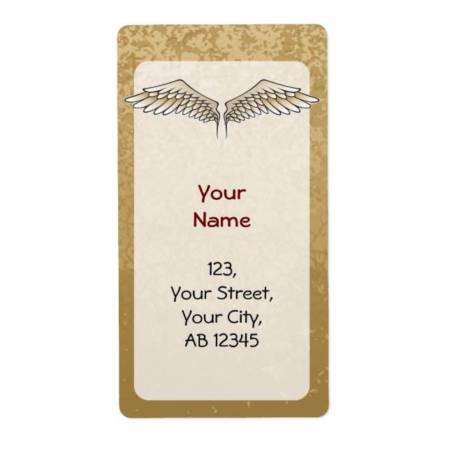 Beige Flügel (Vorne)