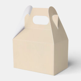 Beige-Gutscheine Geschenkschachtel