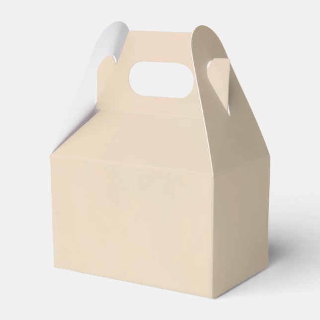 Beige-Gutscheine Geschenkschachtel (Vorderseite)