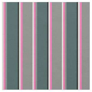 Beige, heißrosa, grau, dunkelweiß, grau und schwar stoff