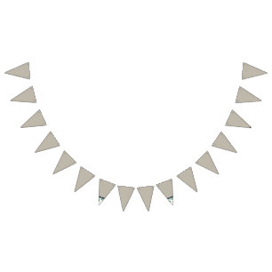 Beige Hintergrundfarbe mit kleinen Quadraten Wimpelkette