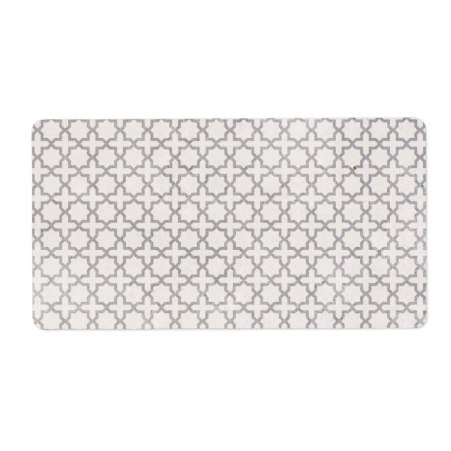 Beige islamische geometrische Muster (Vorne)