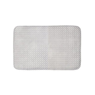 Beige islamische geometrische Muster Badematte