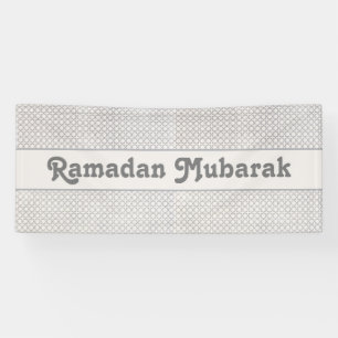 Beige islamische geometrische Muster Banner
