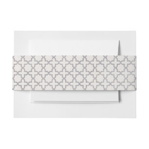 Beige islamische geometrische Muster Einladungsbanderole