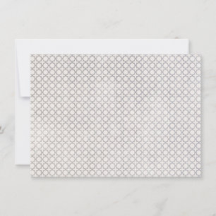 Beige islamische geometrische Muster Karte