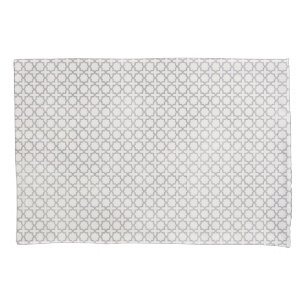 Beige islamische geometrische Muster Kissenbezug