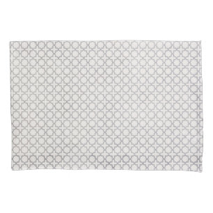 Beige islamische geometrische Muster Kissenbezug