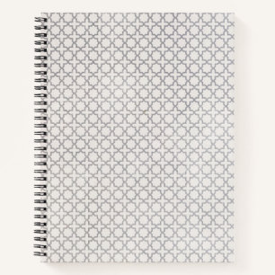 Beige islamische geometrische Muster Notizbuch