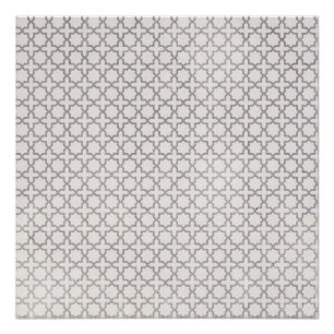 Beige islamische geometrische Muster Poster