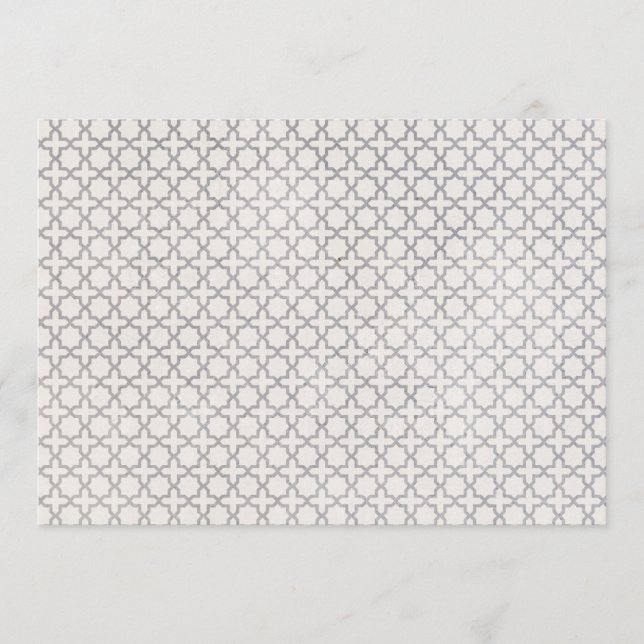 Beige islamische geometrische Muster Programm (Vorderseite)