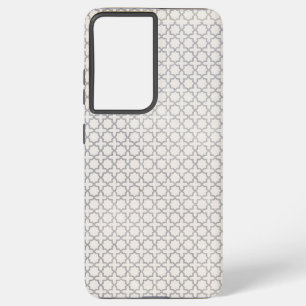 Beige islamische geometrische Muster Samsung Galaxy Hülle