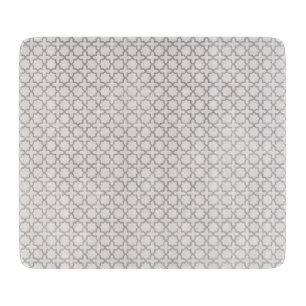 Beige islamische geometrische Muster Schneidebrett