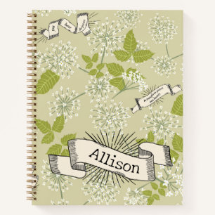 BEIGE Ivy Cicuta Notizbuch