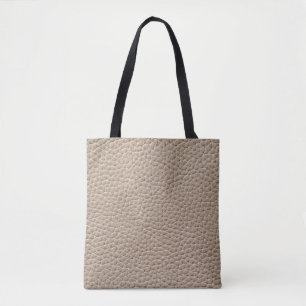 Beige Ledertextur, nahtloser Hintergrund. Tasche