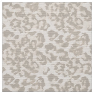 Beige Leopardendrucke. Stoff