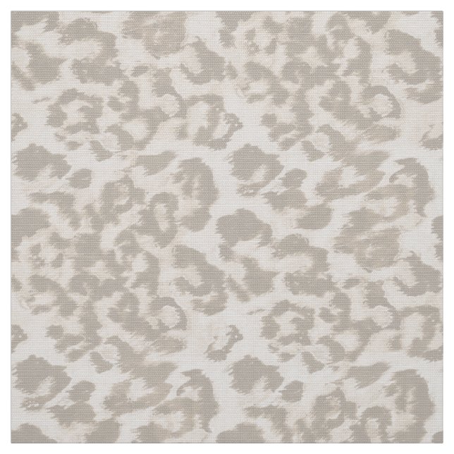 Beige Leopardendrucke. Stoff (Muster)