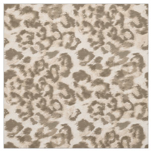 Beige Leopardendrucke. Stoff