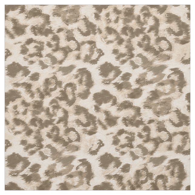 Beige Leopardendrucke. Stoff (Muster)