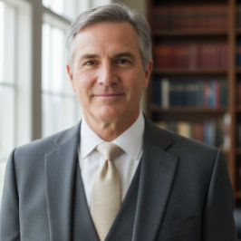 Beige Linen Krawatte