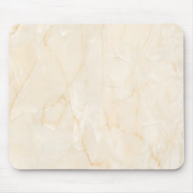 Beige Marble Color Mousepad, Marble Color Mousepad (Vorne)