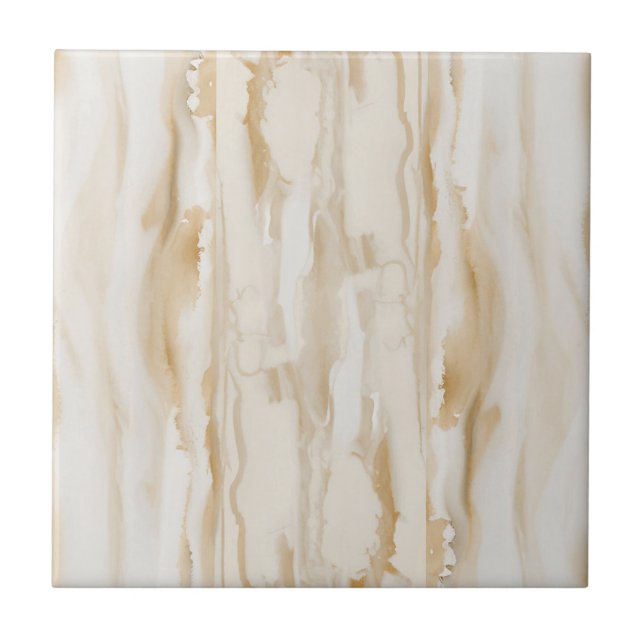 Beige Marmor 3 Stones Keramik Tile Fliese (Vorderseite)
