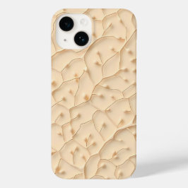 Beige Minimalist Chic iPhone Case Design