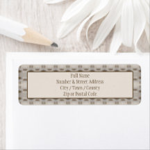 Beige mit braun gemustert