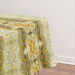 Beige neutrale Erde des griechischen Tischdecke
