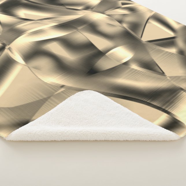 Beige- oder Khaki-Formen, in leuchtenden Tönen Sherpadecke (3/4)