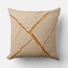 Beige plaster wall texture  kissen