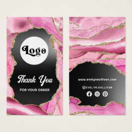 Beige, rosa Folie, Beilage