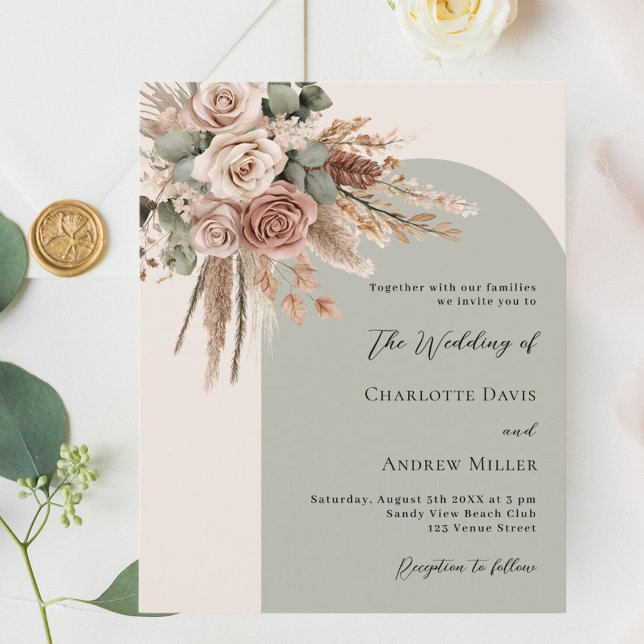 Beige Salbei Rose Hochzeit (Von Creator hochgeladen)