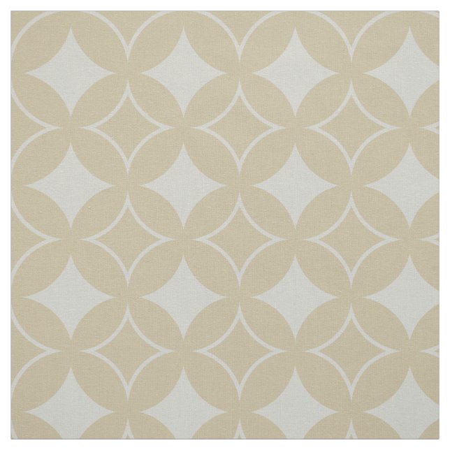 Beige Shippo-Muster Stoff (Muster)