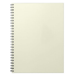Beige Spiralblock Notizblock
