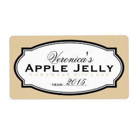 BEIGE | STICKER DE CANNING PERSONNALISÉ
