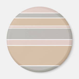 Beige Streifen Magnet