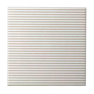 Beige Streifen mit weißem Hintergrund Fliese