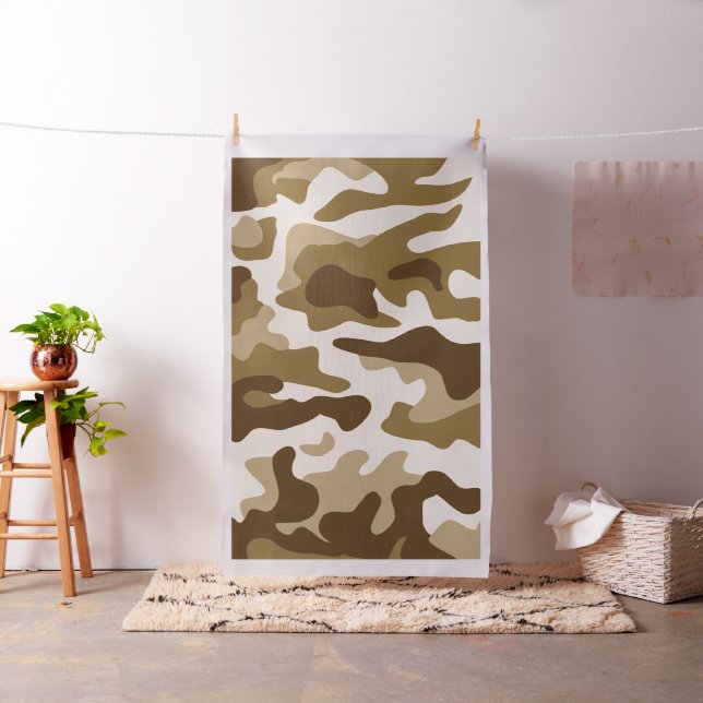 Beige Tarnmuster Stoff (Beispiel)