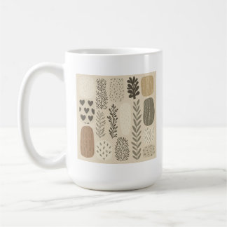 beige Tasse. Kaffeetasse