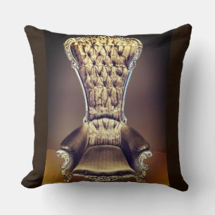 Beige Thron Kissen