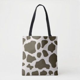 Beige und braune Tüte Tasche