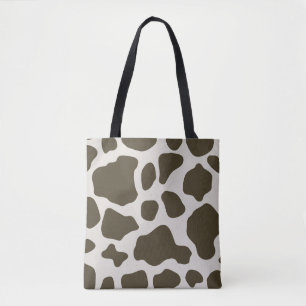 Beige und braune Tüte Tasche
