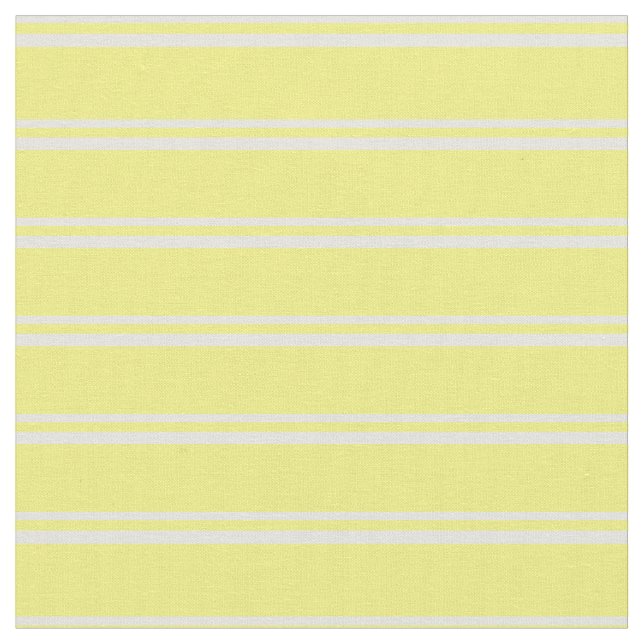 Beige und gelbe Linienmuster Stoff (Nahaufnahme)