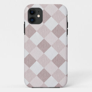 Beige und graue geometrische Muster — oblique Case-Mate iPhone Hülle