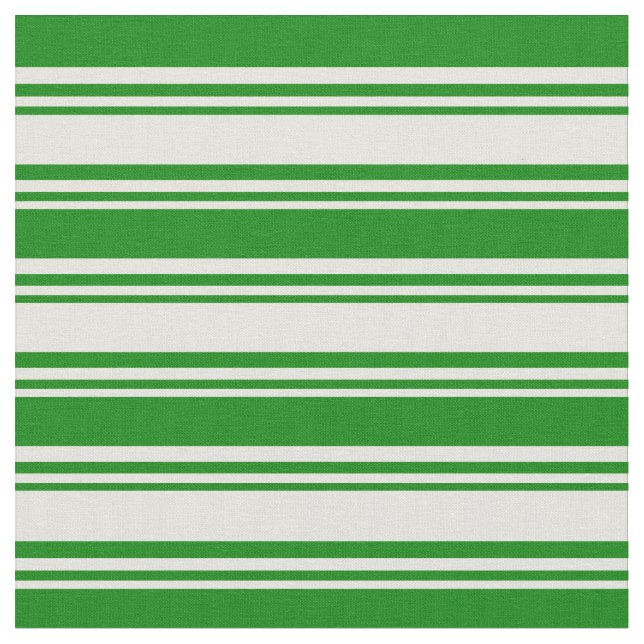 Beige und grüne Linde Stoff (Nahaufnahme)