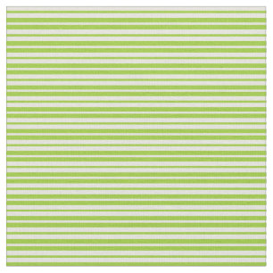 Beige und grüne Linien Stoff