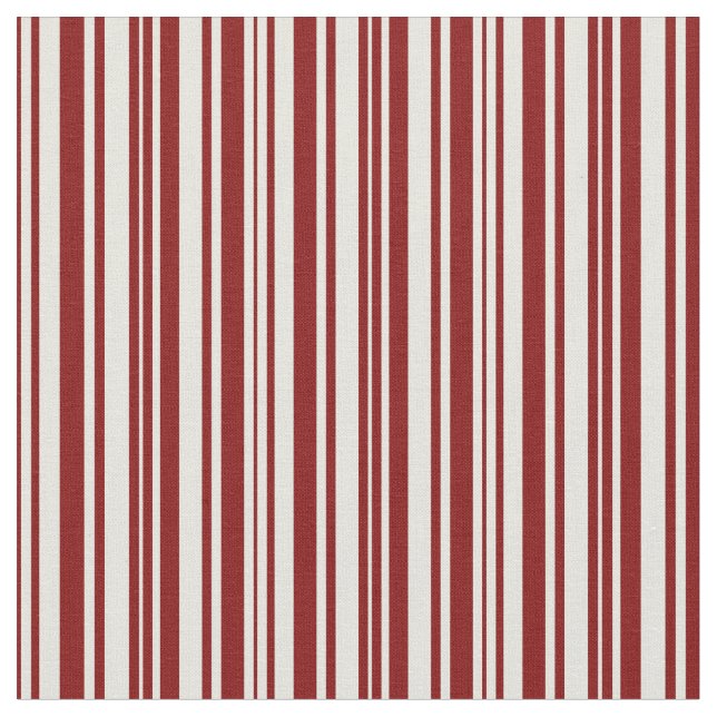Beige und Maroon-Muster Stoff (Nahaufnahme)