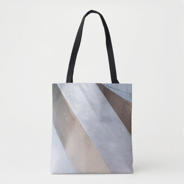 Beige und weiße Oberfläche Tasche (Vorderseite)