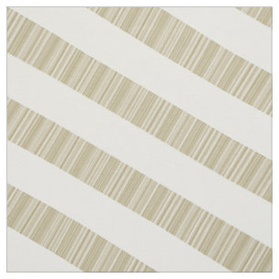 Beige weiße Diagonal Moderne Streifen Stoffe